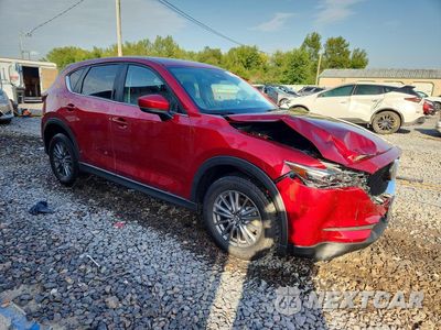 Czwarte zdjęcie samochodu z boku: 2021 MAZDA CX-5 TOURING VIN:JM3KFBCM4M0361892 - miniatura