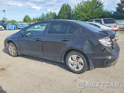 Drugie zdjęcie samochodu z przodu: 2013 HONDA CIVIC LX VIN:2HGFB2F53DH601229 - miniatura