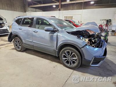 Czwarte zdjęcie samochodu z boku: 2022 HONDA CR-V EX VIN:2HKRW2H51NH665646 - miniatura