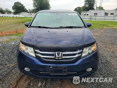 Piąte zdjęcie samochodu w środku: 2014 HONDA ODYSSEY TOURING VIN:5FNRL5H91EB055919 - miniatura