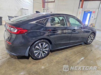 Trzecie zdjęcie samochodu z tyłu: 2022 HONDA CIVIC EXL VIN:19XFL1H7XNE016164 - miniatura