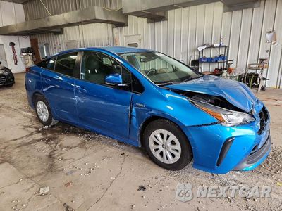 Czwarte zdjęcie samochodu z boku: 2019 TOYOTA PRIUS LE VIN:JTDKARFU1K3092046 - miniatura