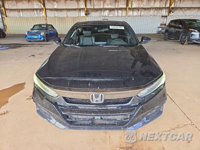 Piąte zdjęcie samochodu w środku: 2018 HONDA ACCORD SPORT VIN:1HGCV1F34JA180070 - miniatura