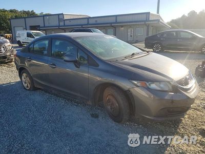 Czwarte zdjęcie samochodu z boku: 2013 HONDA CIVIC LX VIN:19XFB2F54DE009008 - miniatura