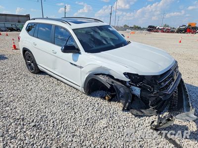 Czwarte zdjęcie samochodu z boku: 2021 VOLKSWAGEN ATLAS SE VIN:1V2RR2CAXMC567252 - miniatura
