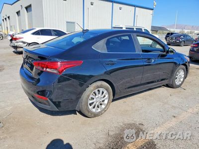 Trzecie zdjęcie samochodu z tyłu: 2019 HYUNDAI ACCENT SEL VIN:3KPC24A37KE043865 - miniatura