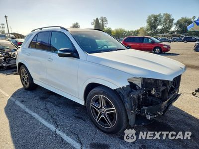 Czwarte zdjęcie samochodu z boku: 2021 MERCEDES-BENZ GLE 350 VIN:4JGFB4JB9MA365512 - miniatura