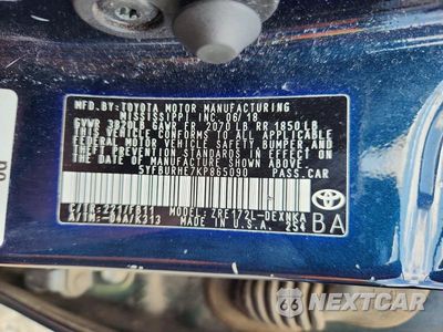 Zdjęcie 12 z 12 samochodu: 2019 TOYOTA COROLLA LE VIN:5YFBURHE7KP865090 - miniatura