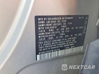 Zdjęcie 12 z 12 samochodu: 2015 VOLKSWAGEN TIGUAN S VIN:WVGBV7AX4FW105740 - miniatura