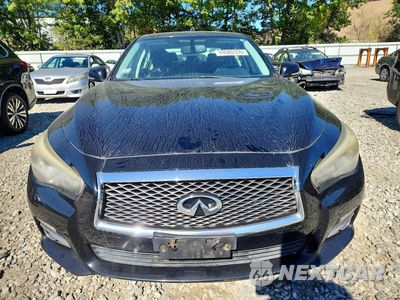 Piąte zdjęcie samochodu w środku: 2014 INFINITI Q50 BASE VIN:JN1BV7AR6EM700057 - miniatura