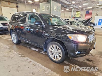 Czwarte zdjęcie samochodu z boku: 2008 TOYOTA HIGHLANDER HYBRID LIMITED VIN:JTEEW44A382018406 - miniatura
