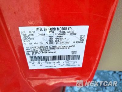 Zdjęcie 12 z 12 samochodu: 2008 FORD F150 SUPERCREW VIN:1FTPW14V68FA14101 - miniatura