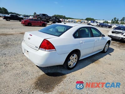 Trzecie zdjęcie samochodu z tyłu: 2013 CHEVROLET IMPALA LT VIN:2G1WG5E36D1158691 - miniatura