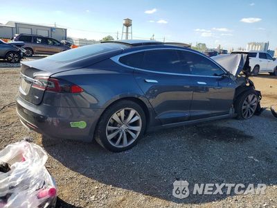Trzecie zdjęcie samochodu z tyłu: 2015 TESLA MODEL S VIN:5YJSA1E23FF109486 - miniatura