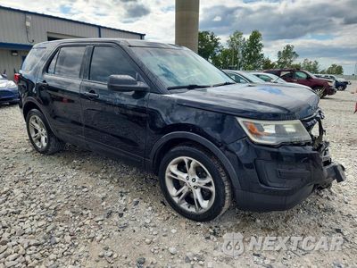 Czwarte zdjęcie samochodu z boku: 2016 FORD EXPLORER POLICE INTERCEPTOR VIN:1FM5K8AR7GGA71933 - miniatura