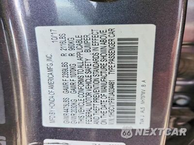 Zdjęcie 12 z 12 samochodu: 2018 HONDA ACCORD TOURING VIN:1HGCV1F97JA034461 - miniatura