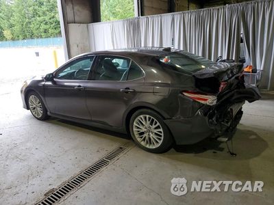 Drugie zdjęcie samochodu z przodu: 2018 TOYOTA CAMRY HYBRID XLE VIN:4T1B21HK0JU009687 - miniatura