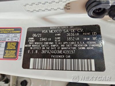 Zdjęcie 12 z 12 samochodu: 2021 KIA RIO LX VIN:3KPA24AD0ME409197 - miniatura