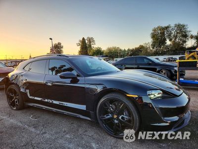 Czwarte zdjęcie samochodu z boku: 2022 PORSCHE TAYCAN CROSS TURISMO 4 VIN:WP0BA2Y10NSA67257 - miniatura