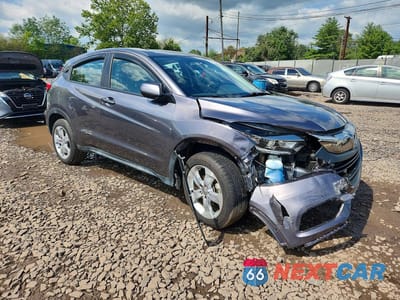 Czwarte zdjęcie samochodu z boku: 2019 HONDA HR-V LX VIN:3CZRU6H37KG728565 - miniatura