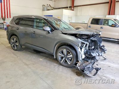 Czwarte zdjęcie samochodu z boku: 2024 NISSAN ROGUE SL VIN:5N1BT3CA5RC717300 - miniatura