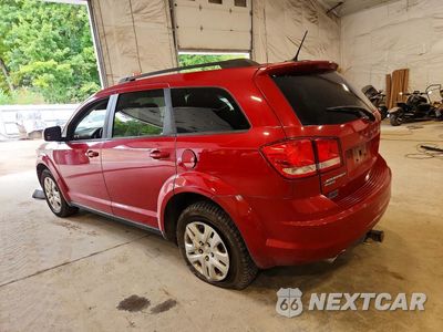 Drugie zdjęcie samochodu z przodu: 2017 DODGE JOURNEY SE VIN:3C4PDDAGXHT549113 - miniatura