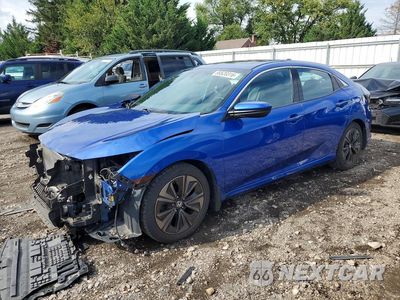 2017 HONDA CIVIC EXL SHHFK7H77HU401135 - główne zdjęcie licytacji z USA - miniatura