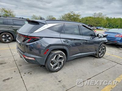 Trzecie zdjęcie samochodu z tyłu: 2023 HYUNDAI TUCSON LIMITED VIN:5NMJECAE9PH189565 - miniatura