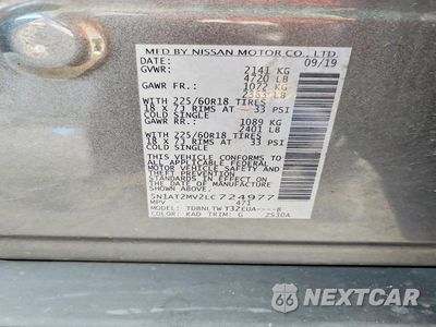 Zdjęcie 13 z 13 samochodu: 2020 NISSAN ROGUE SV VIN:5N1AT2MV2LC724977 - miniatura