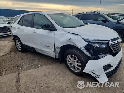 Czwarte zdjęcie samochodu z boku: 2024 CHEVROLET EQUINOX LS VIN:3GNAXSEG1RL219459 - miniatura