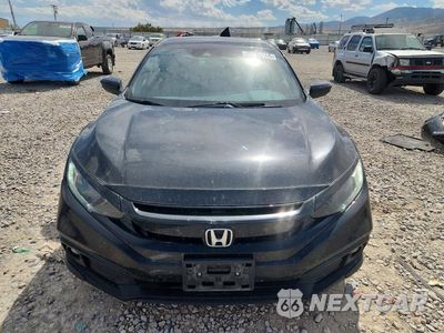 Piąte zdjęcie samochodu w środku: 2019 HONDA CIVIC SPORT VIN:19XFC2E86KE050598 - miniatura