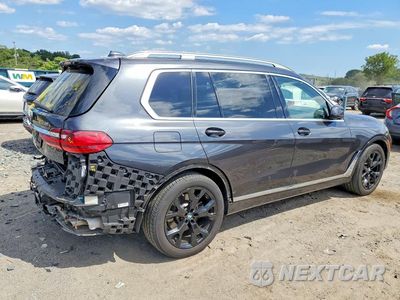 Trzecie zdjęcie samochodu z tyłu: 2022 BMW X7 XDRIVE40I VIN:5UXCW2C08N9L66227 - miniatura