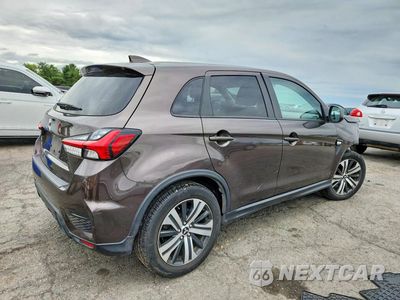 Trzecie zdjęcie samochodu z tyłu: 2020 MITSUBISHI OUTLANDER SPORT ES VIN:JA4AP3AU6LU012700 - miniatura