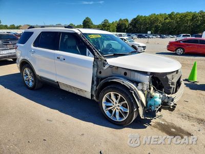 Czwarte zdjęcie samochodu z boku: 2014 FORD EXPLORER LIMITED VIN:1FM5K8F89EGB10759 - miniatura
