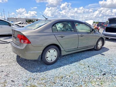 Trzecie zdjęcie samochodu z tyłu: 2006 HONDA CIVIC HYBRID VIN:JHMFA36276S028066 - miniatura