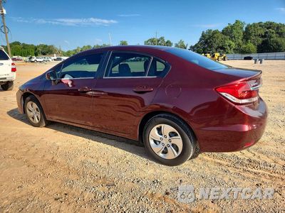 Drugie zdjęcie samochodu z przodu: 2015 HONDA CIVIC LX VIN:19XFB2F58FE066492 - miniatura