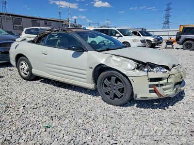Czwarte zdjęcie samochodu z boku: 2001 MITSUBISHI ECLIPSE SPYDER GT VIN:4A3AE85H51E229455 - miniatura