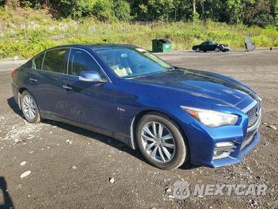 Czwarte zdjęcie samochodu z boku: 2016 INFINITI Q50 RED SPORT 400 VIN:JN1FV7ARXGM450083 - miniatura