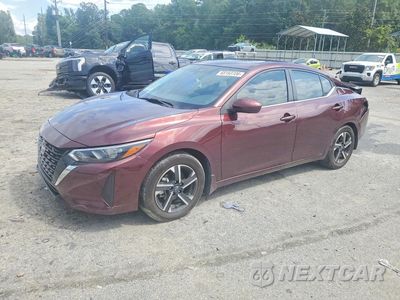 2025 NISSAN SENTRA SV 3N1AB8CV3SY261722 - główne zdjęcie licytacji z USA - miniatura