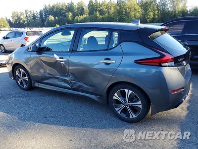 Drugie zdjęcie samochodu z przodu: 2019 NISSAN LEAF SV VIN:1N4AZ1CP2KC317133 - miniatura