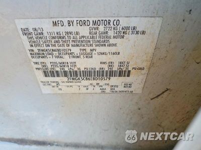 Zdjęcie 14 z 14 samochodu: 2014 FORD FLEX SEL VIN:2FMGK5C86EBD10579 - miniatura
