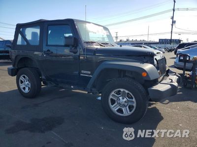 Czwarte zdjęcie samochodu z boku: 2013 JEEP WRANGLER SPORT VIN:1C4AJWAG7DL514691 - miniatura