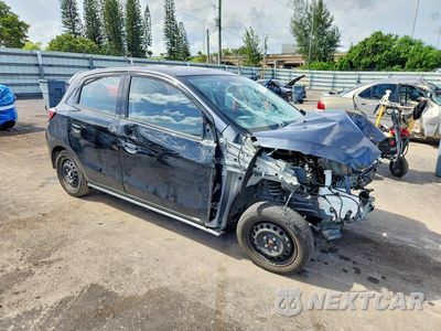 Czwarte zdjęcie samochodu z boku: 2024 MITSUBISHI MIRAGE ES VIN:ML32AUHJ4RH029335 - miniatura