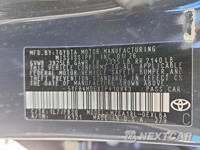 Zdjęcie 13 z 13 samochodu: 2026 TOYOTA COROLLA LE VIN:5YFB4MDEXTP410843 - miniatura