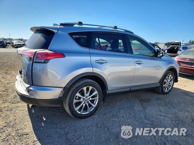 Trzecie zdjęcie samochodu z tyłu: 2017 TOYOTA RAV4 HV LIMITED VIN:JTMDJREV9HD123548 - miniatura