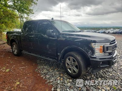 Czwarte zdjęcie samochodu z boku: 2018 FORD F150 SUPERCREW VIN:1FTEW1EP0JFD27237 - miniatura