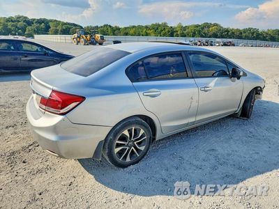 Trzecie zdjęcie samochodu z tyłu: 2014 HONDA CIVIC EX VIN:2HGFB2F89EH544322 - miniatura