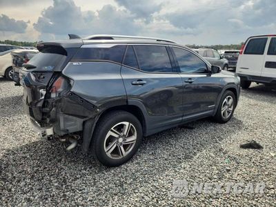 Trzecie zdjęcie samochodu z tyłu: 2020 GMC TERRAIN SLT VIN:3GKALPEV6LL122334 - miniatura