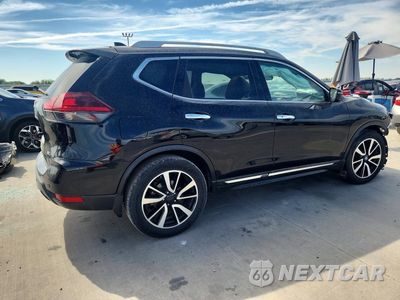 Trzecie zdjęcie samochodu z tyłu: 2019 NISSAN ROGUE SL VIN:5N1AT2MT1KC817826 - miniatura