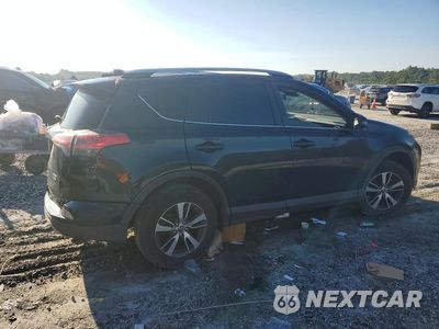 Trzecie zdjęcie samochodu z tyłu: 2018 TOYOTA RAV4 XLE VIN:JTMRFREV7JJ254332 - miniatura